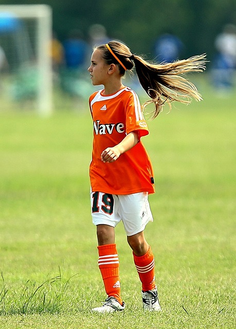 サッカー女の子